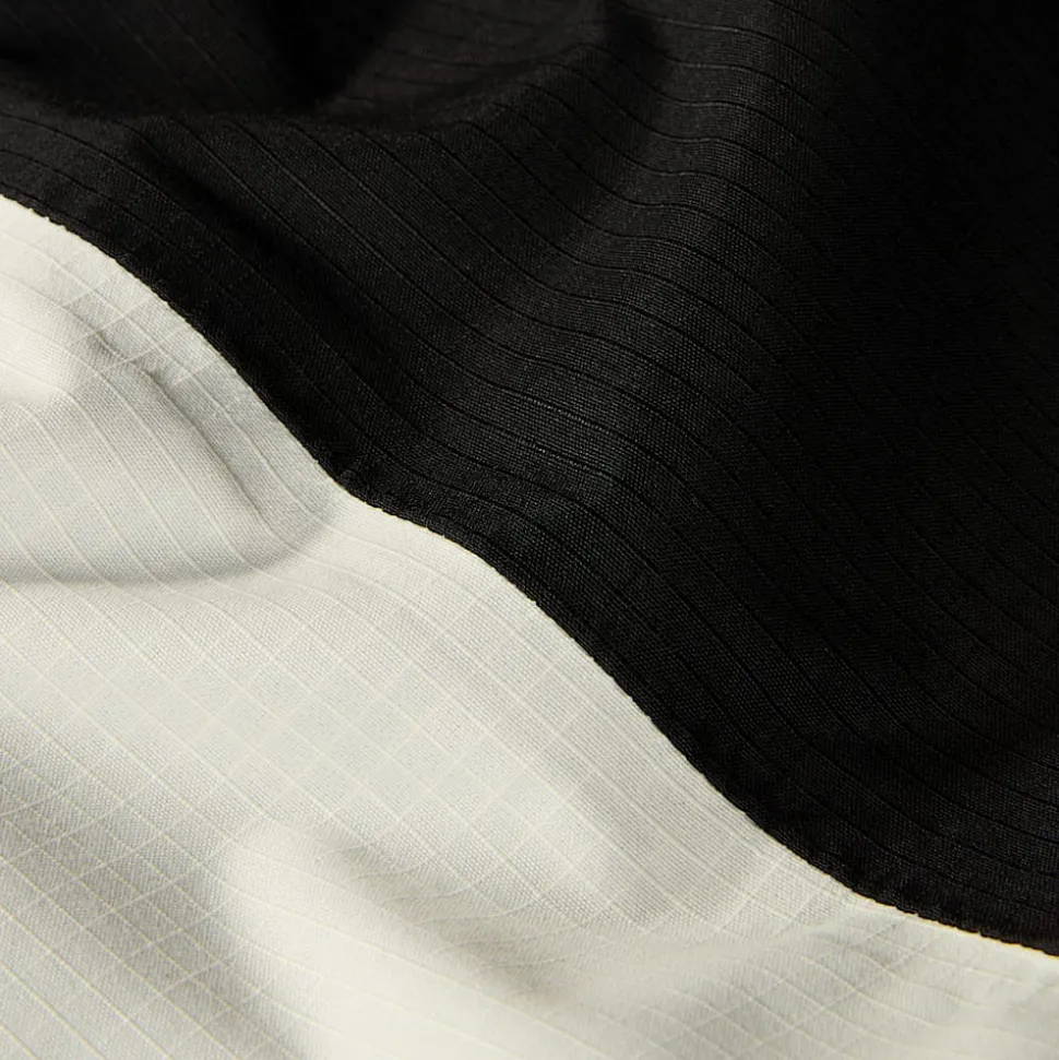 Sale The North Face Kort Mountain Mono Jakke Til Damer White Dune-TNF Black