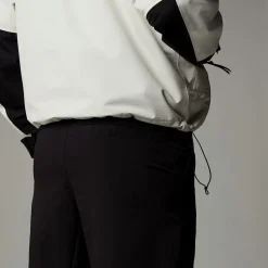 Sale The North Face Kort Mountain Mono Jakke Til Damer White Dune-TNF Black