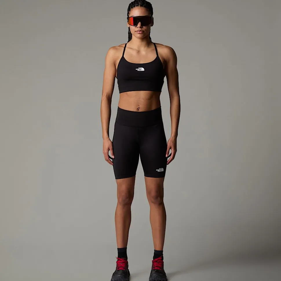 New The North Face Korte Flex Leggings Til Damer TNF Black