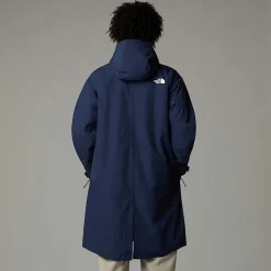 Clearance The North Face Lang Nukabira Skaljakke Til Herrer Summit Navy