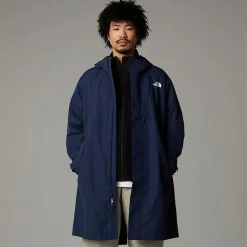 Clearance The North Face Lang Nukabira Skaljakke Til Herrer Summit Navy