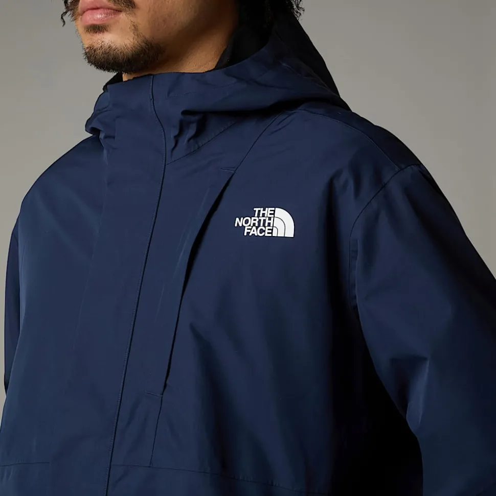 Clearance The North Face Lang Nukabira Skaljakke Til Herrer Summit Navy