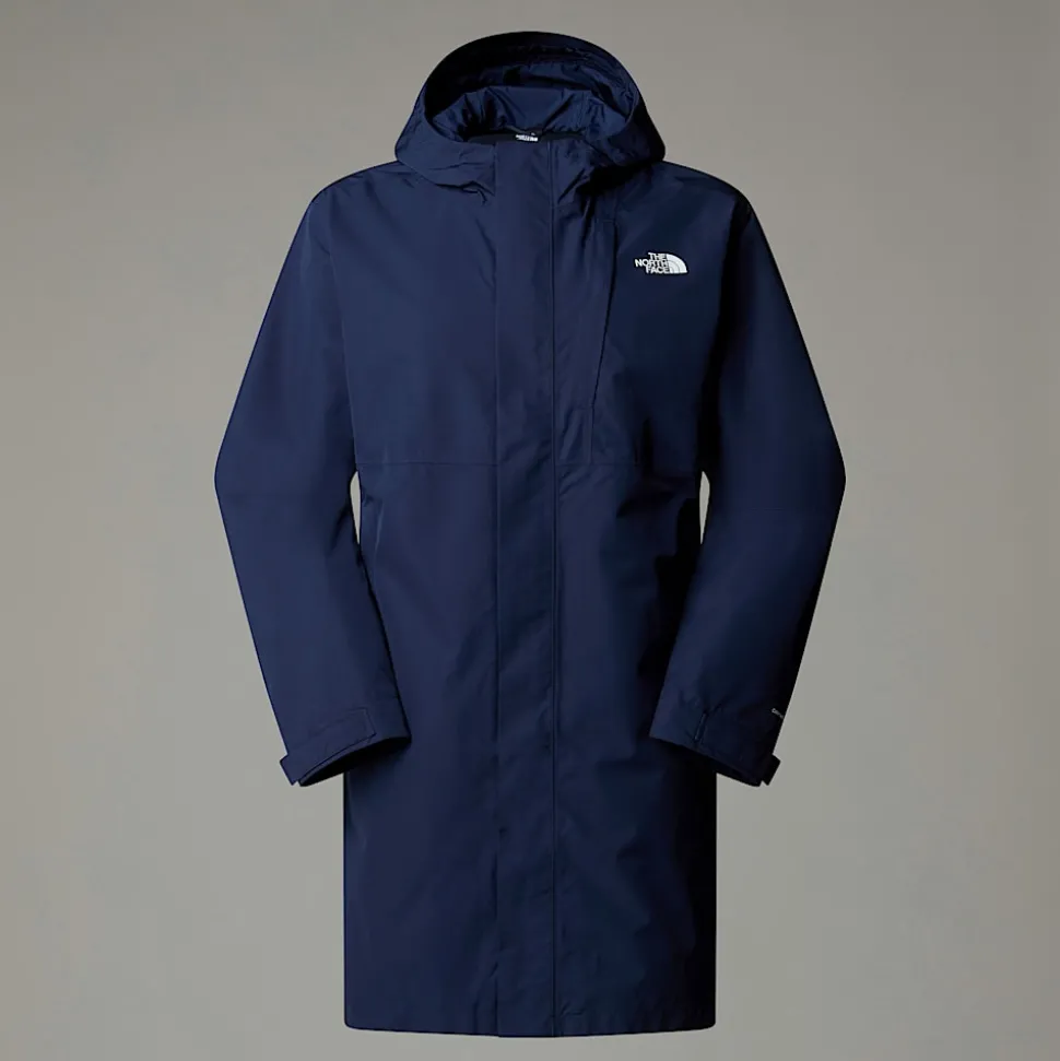 Clearance The North Face Lang Nukabira Skaljakke Til Herrer Summit Navy