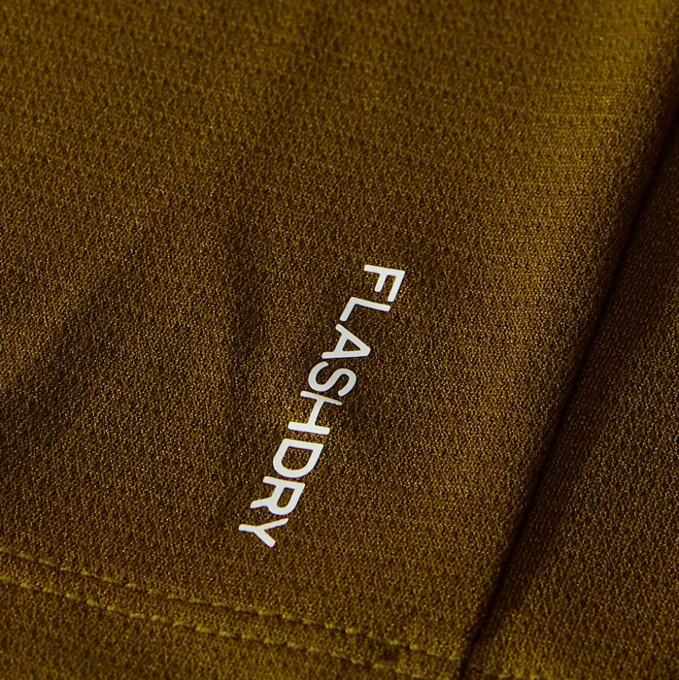 Fashion The North Face Langærmet 24/7 T-shirt Med Kvart Lynlås Til Herrer Moss Green