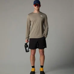 Discount The North Face Langærmet 24/7 T-shirt Til Herrer Cavern Grey