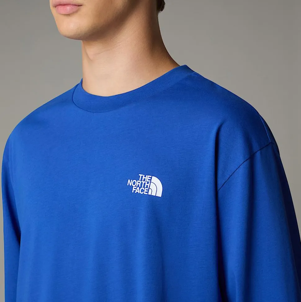 Shop The North Face Langærmet AXYS T-shirt TNF Blue