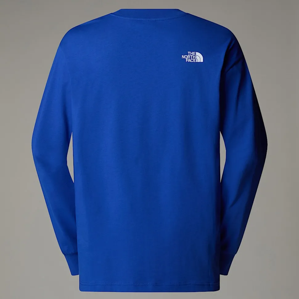 Shop The North Face Langærmet AXYS T-shirt TNF Blue