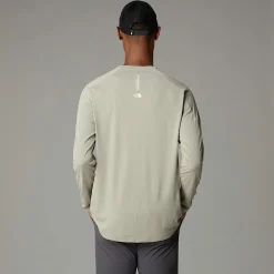 Cheap The North Face Langærmet Kikash T-shirt Til Herrer Clay Grey