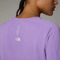 Sale The North Face Langærmet Kikash T-shirt Til Damer Purple Granite