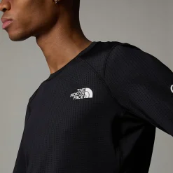Best The North Face Langærmet Summit Altimetro Top Til Herrer TNF Black