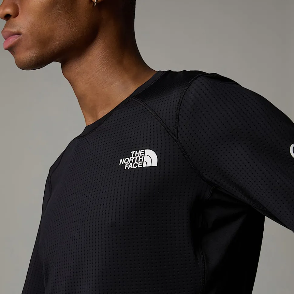 Best The North Face Langærmet Summit Altimetro Top Til Herrer TNF Black