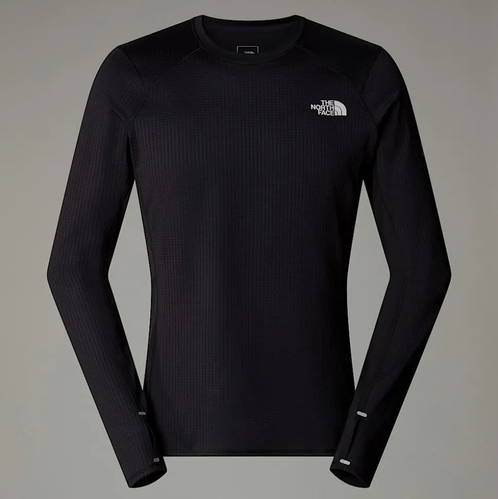 Best The North Face Langærmet Summit Altimetro Top Til Herrer TNF Black