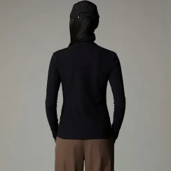 Cheap The North Face Langærmet Turtleneck Top Til Damer TNF Black