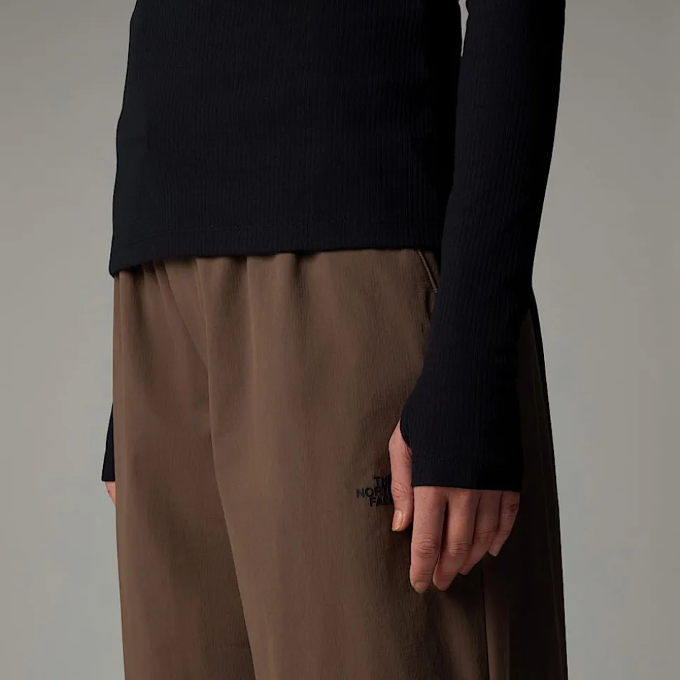 Cheap The North Face Langærmet Turtleneck Top Til Damer TNF Black