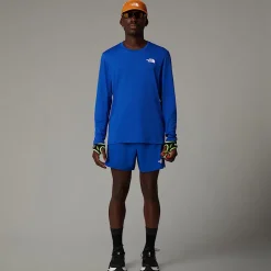 Sale The North Face Lightbright Langærmet T-shirt Til Herrer TNF Blue