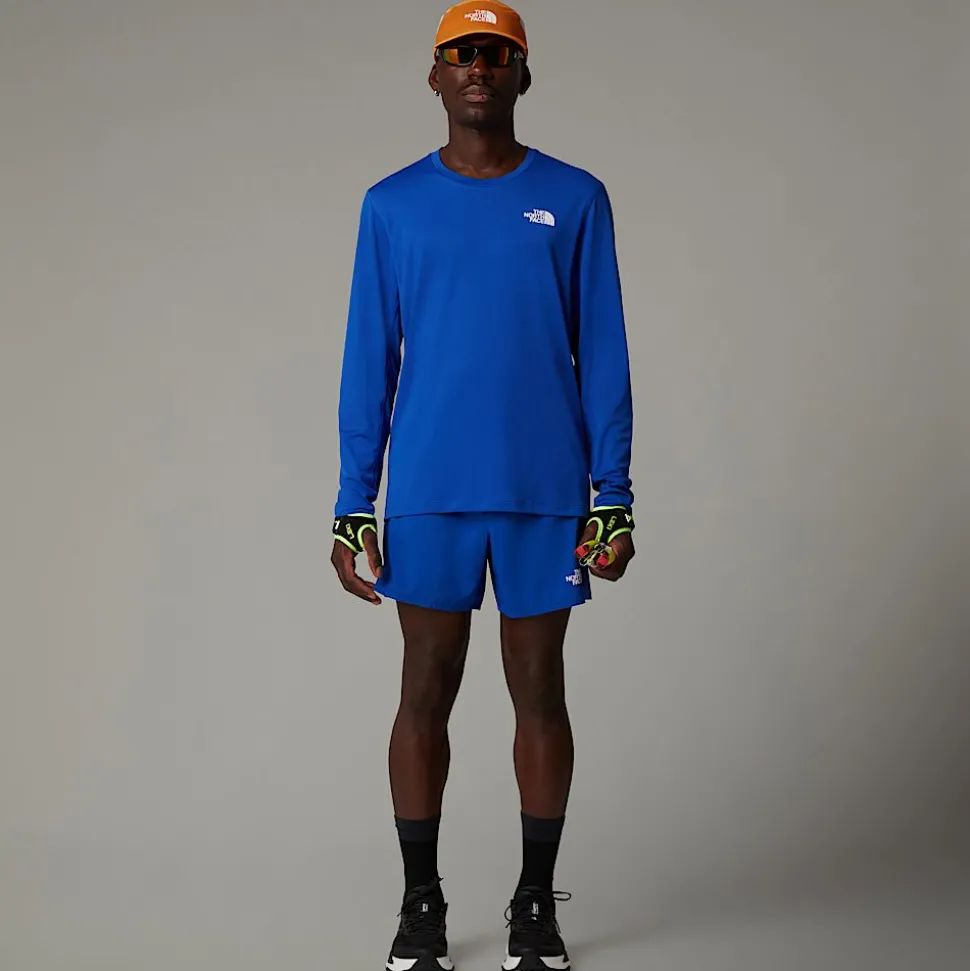 Sale The North Face Lightbright Langærmet T-shirt Til Herrer TNF Blue