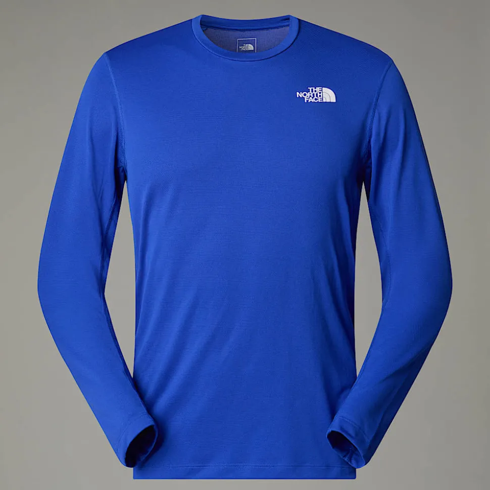 Sale The North Face Lightbright Langærmet T-shirt Til Herrer TNF Blue