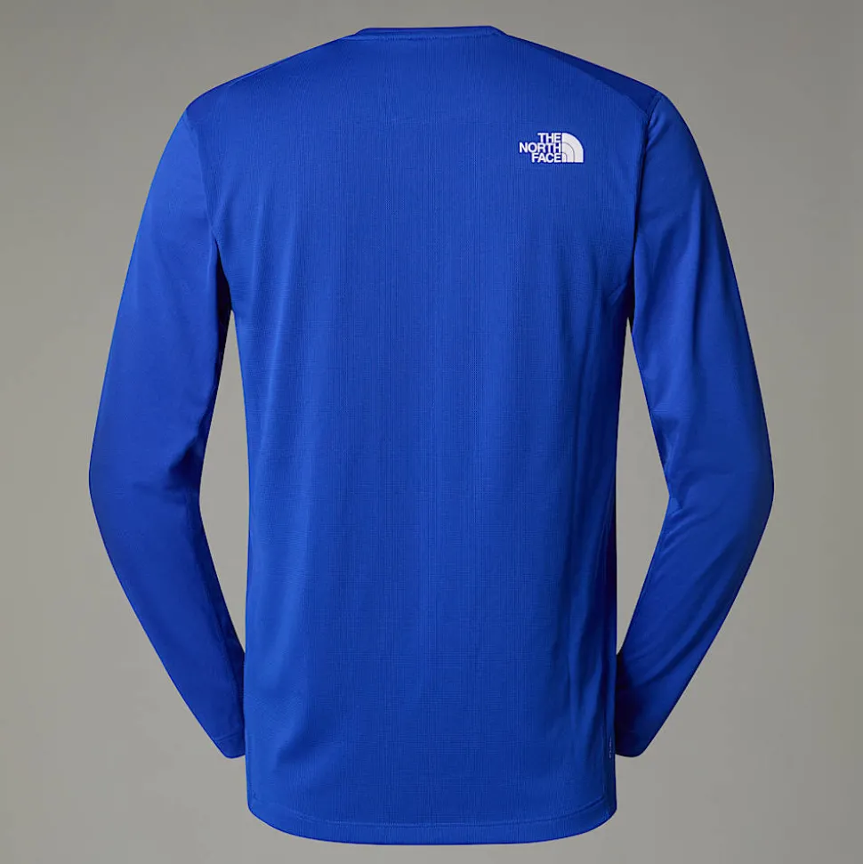 Sale The North Face Lightbright Langærmet T-shirt Til Herrer TNF Blue