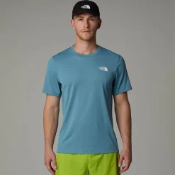 Outlet The North Face Lightbright T-shirt Til Herrer Algae Blue