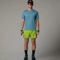 Outlet The North Face Lightbright T-shirt Til Herrer Algae Blue