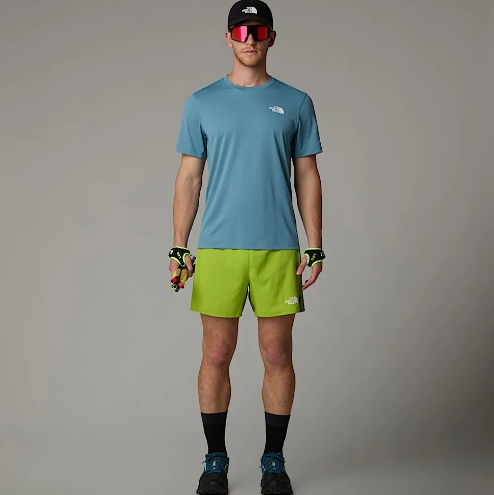 Outlet The North Face Lightbright T-shirt Til Herrer Algae Blue