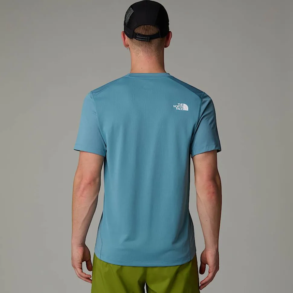 Outlet The North Face Lightbright T-shirt Til Herrer Algae Blue