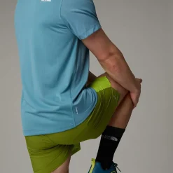 Outlet The North Face Lightbright T-shirt Til Herrer Algae Blue