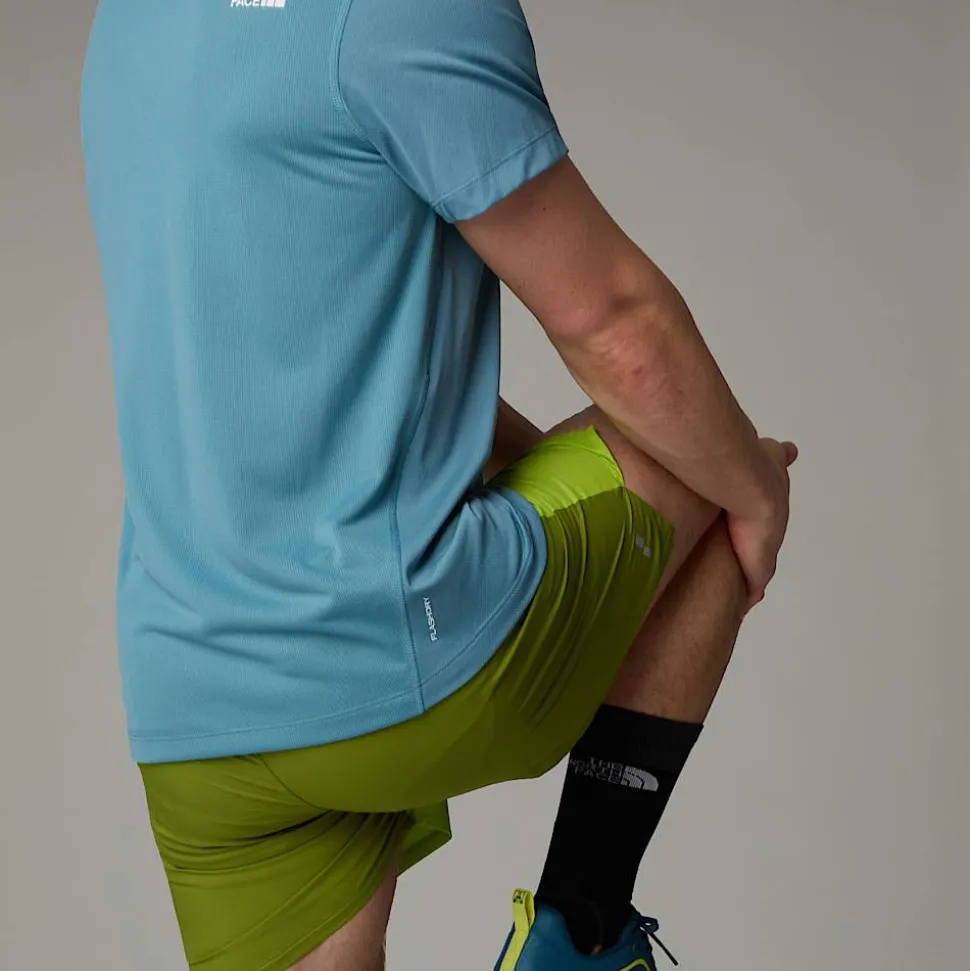 Outlet The North Face Lightbright T-shirt Til Herrer Algae Blue