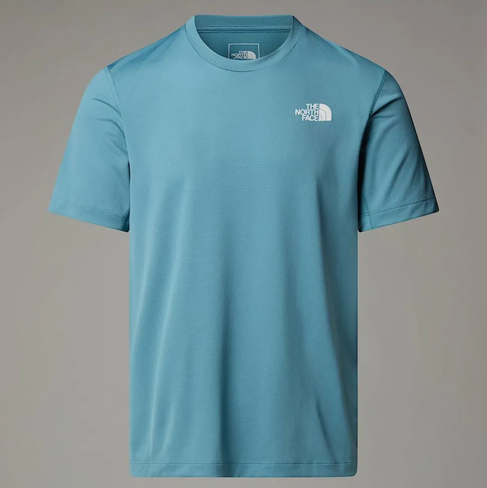 Outlet The North Face Lightbright T-shirt Til Herrer Algae Blue