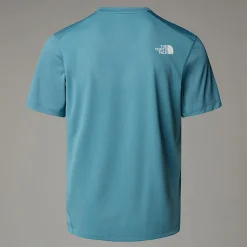 Outlet The North Face Lightbright T-shirt Til Herrer Algae Blue