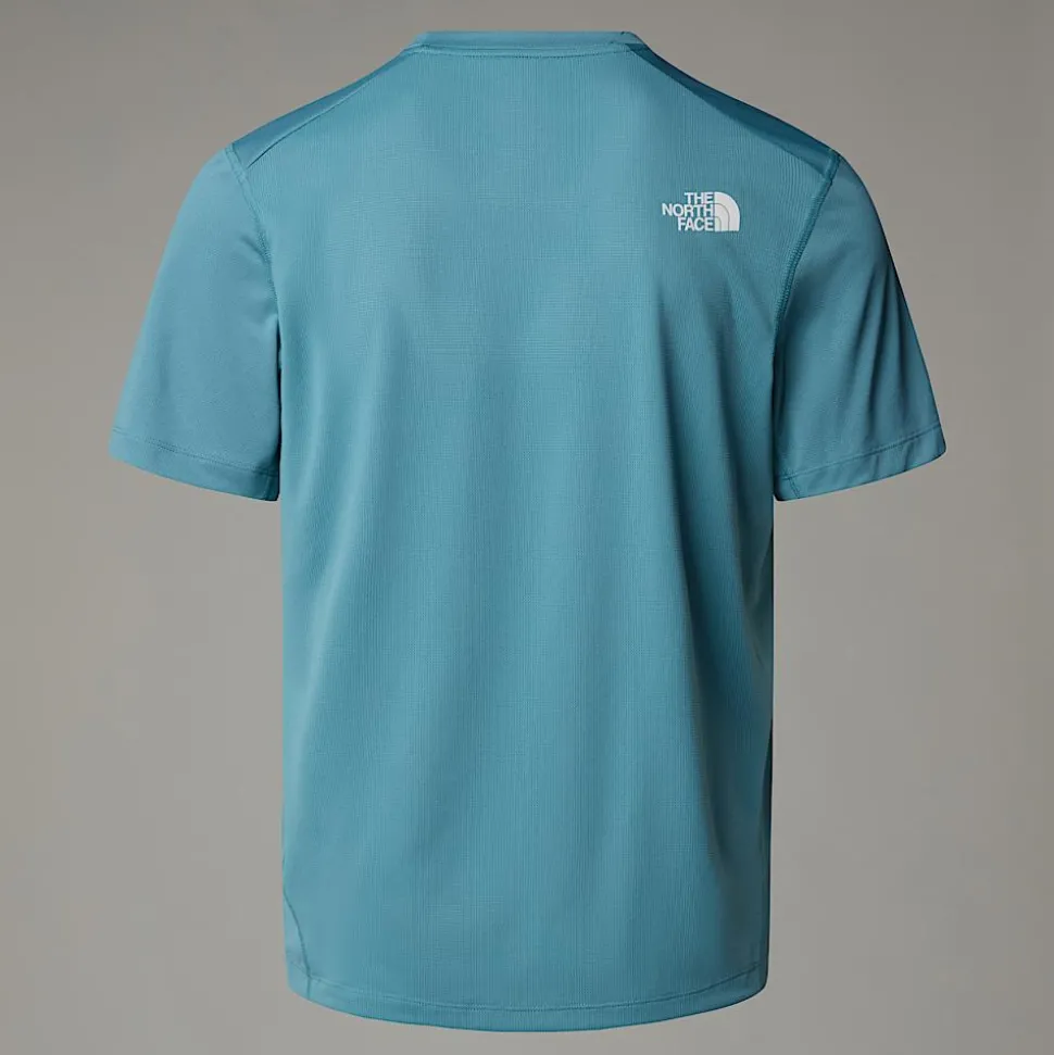 Outlet The North Face Lightbright T-shirt Til Herrer Algae Blue