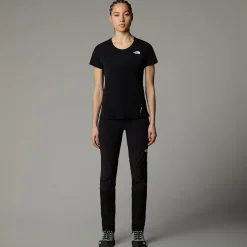 New The North Face Lightning Alpine T-shirt Til Damer TNF Black