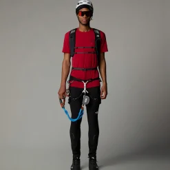 Discount The North Face Lightning Graphic T-shirt Til Herrer Garnet Red