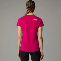 Sale The North Face Lightning Graphic T-shirt Til Damer Pink Primrose