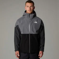 Discount The North Face Lightning Zip-In Jakke Til Herrer TNF Black-Smoked Pearl-Asphalt Grey-NPF