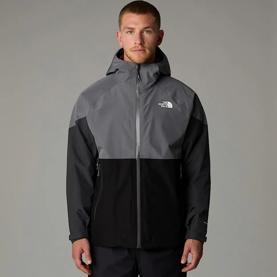 Discount The North Face Lightning Zip-In Jakke Til Herrer TNF Black-Smoked Pearl-Asphalt Grey-NPF