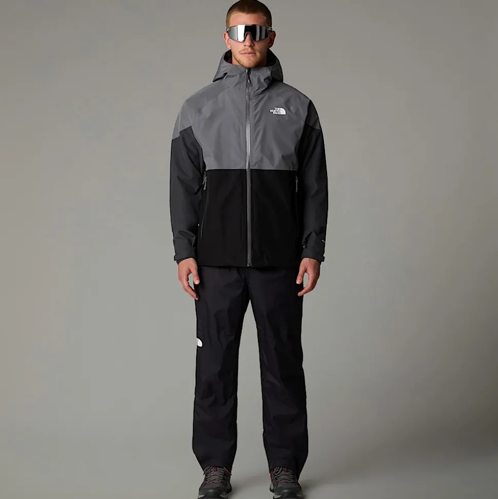 Discount The North Face Lightning Zip-In Jakke Til Herrer TNF Black-Smoked Pearl-Asphalt Grey-NPF