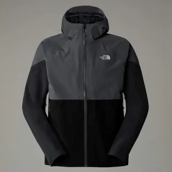 Discount The North Face Lightning Zip-In Jakke Til Herrer TNF Black-Smoked Pearl-Asphalt Grey-NPF