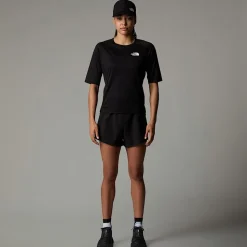 Cheap The North Face LIGHTRANGE™ Summer LT T-shirt Til Damer TNF Black