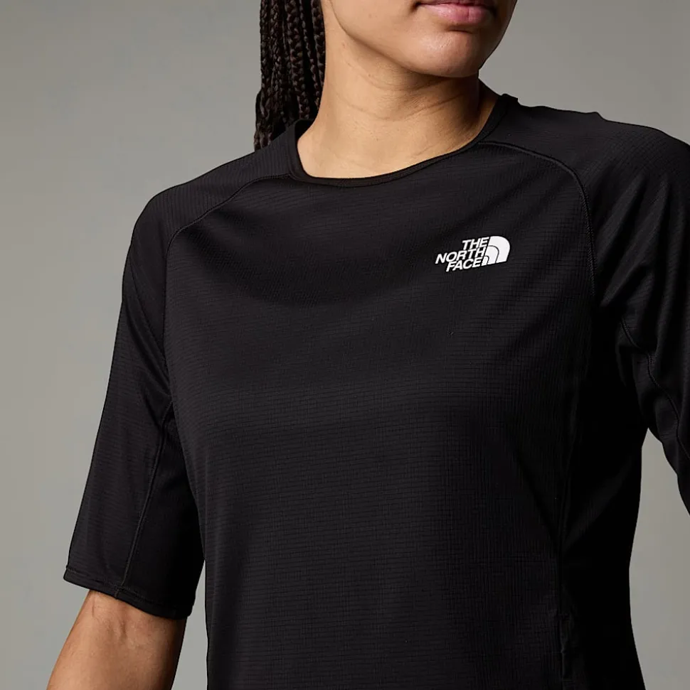 Cheap The North Face LIGHTRANGE™ Summer LT T-shirt Til Damer TNF Black