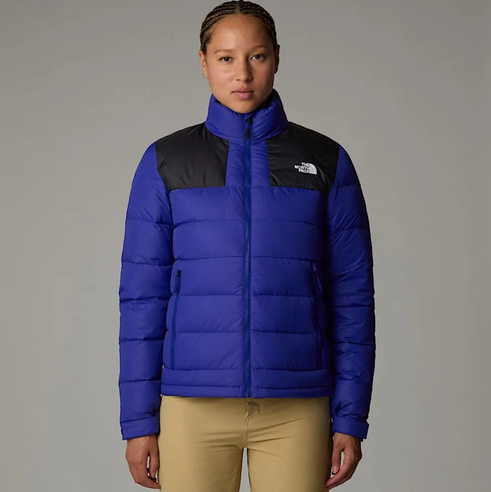 New The North Face Massif Dunjakke Til Damer Lapis Blue-TNF Black