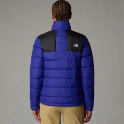 New The North Face Massif Dunjakke Til Damer Lapis Blue-TNF Black