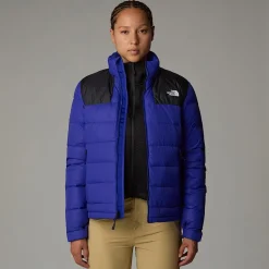 New The North Face Massif Dunjakke Til Damer Lapis Blue-TNF Black