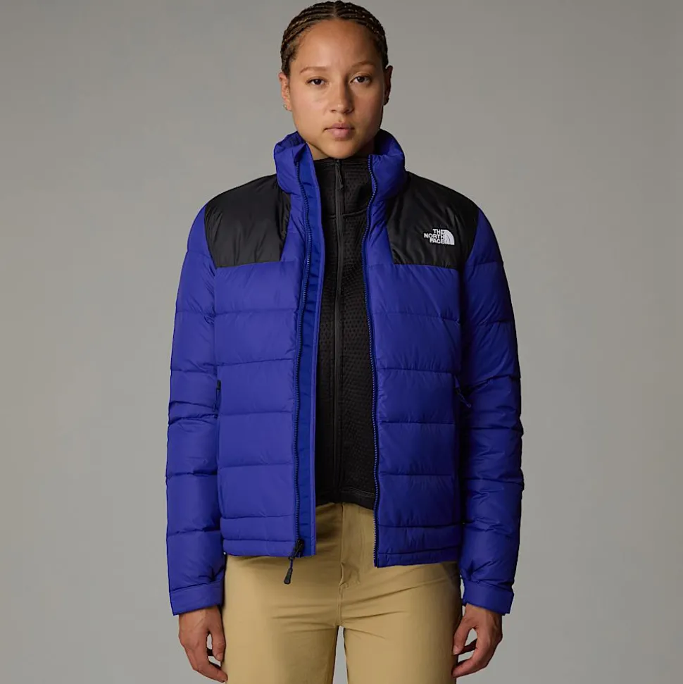 New The North Face Massif Dunjakke Til Damer Lapis Blue-TNF Black