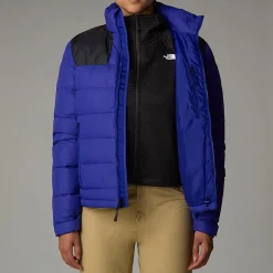 New The North Face Massif Dunjakke Til Damer Lapis Blue-TNF Black