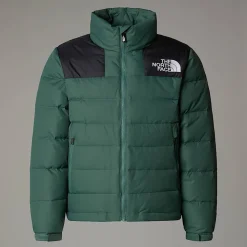Discount The North Face Massif Dunjakke Til Unge DARK SAGE/TNF BLACK