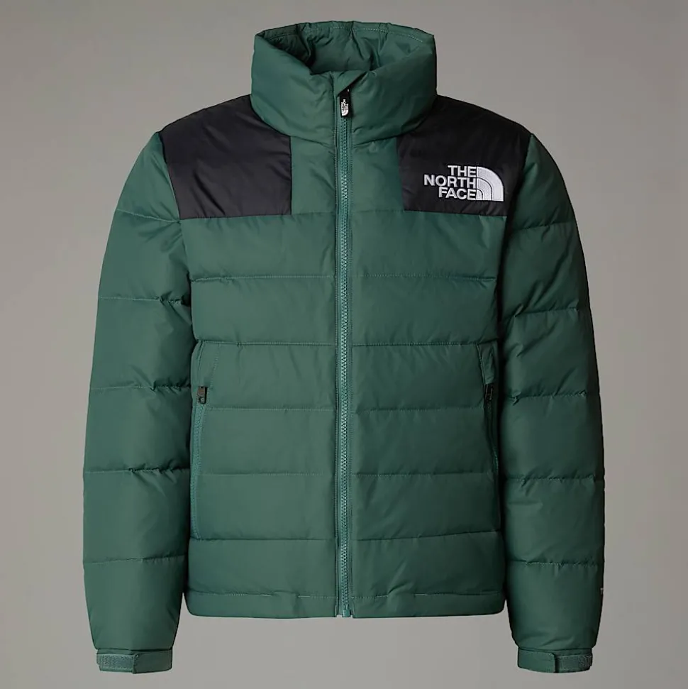 Discount The North Face Massif Dunjakke Til Unge DARK SAGE/TNF BLACK
