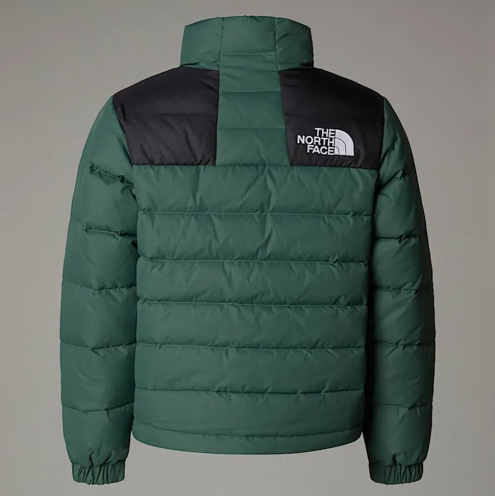 Discount The North Face Massif Dunjakke Til Unge DARK SAGE/TNF BLACK
