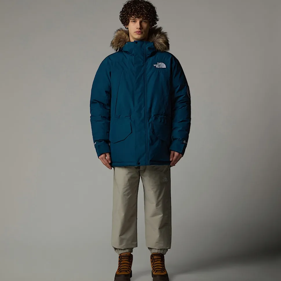 Fashion The North Face McMurdo 2L GORE-TEX® Dunparka Til Herrer Midnight Petrol