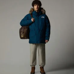 Fashion The North Face McMurdo 2L GORE-TEX® Dunparka Til Herrer Midnight Petrol